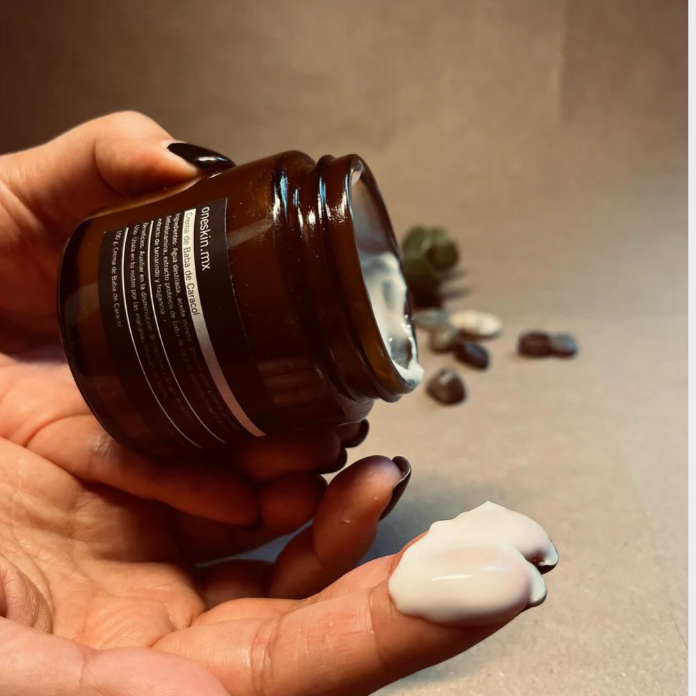 Crema Facial de Colágeno & Baba de caracol