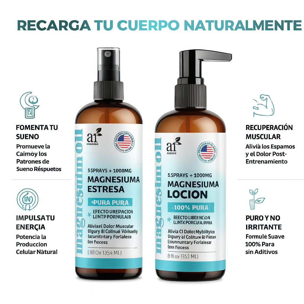InfiniteMagnesium Duo – Alivio Natural y Profundo para tu Cuerpo