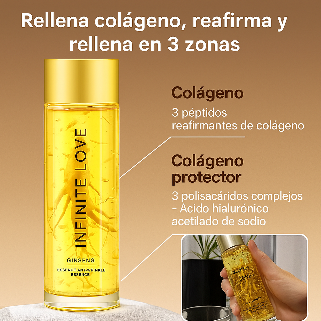 InfiniteRoot®  - Elixir Reafirmante con Ginseng