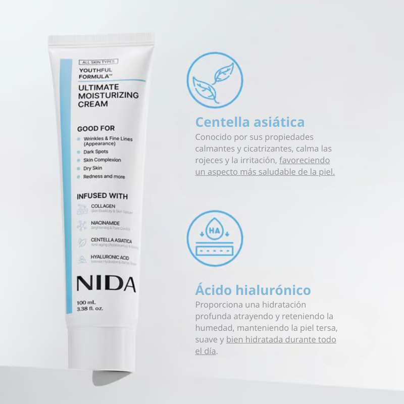 Crema NIDA Fórmula Hidratante®