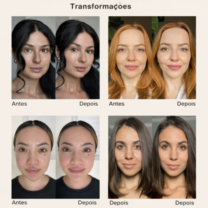 InfiniteGlow® - Base de Maquiagem 4 em 1